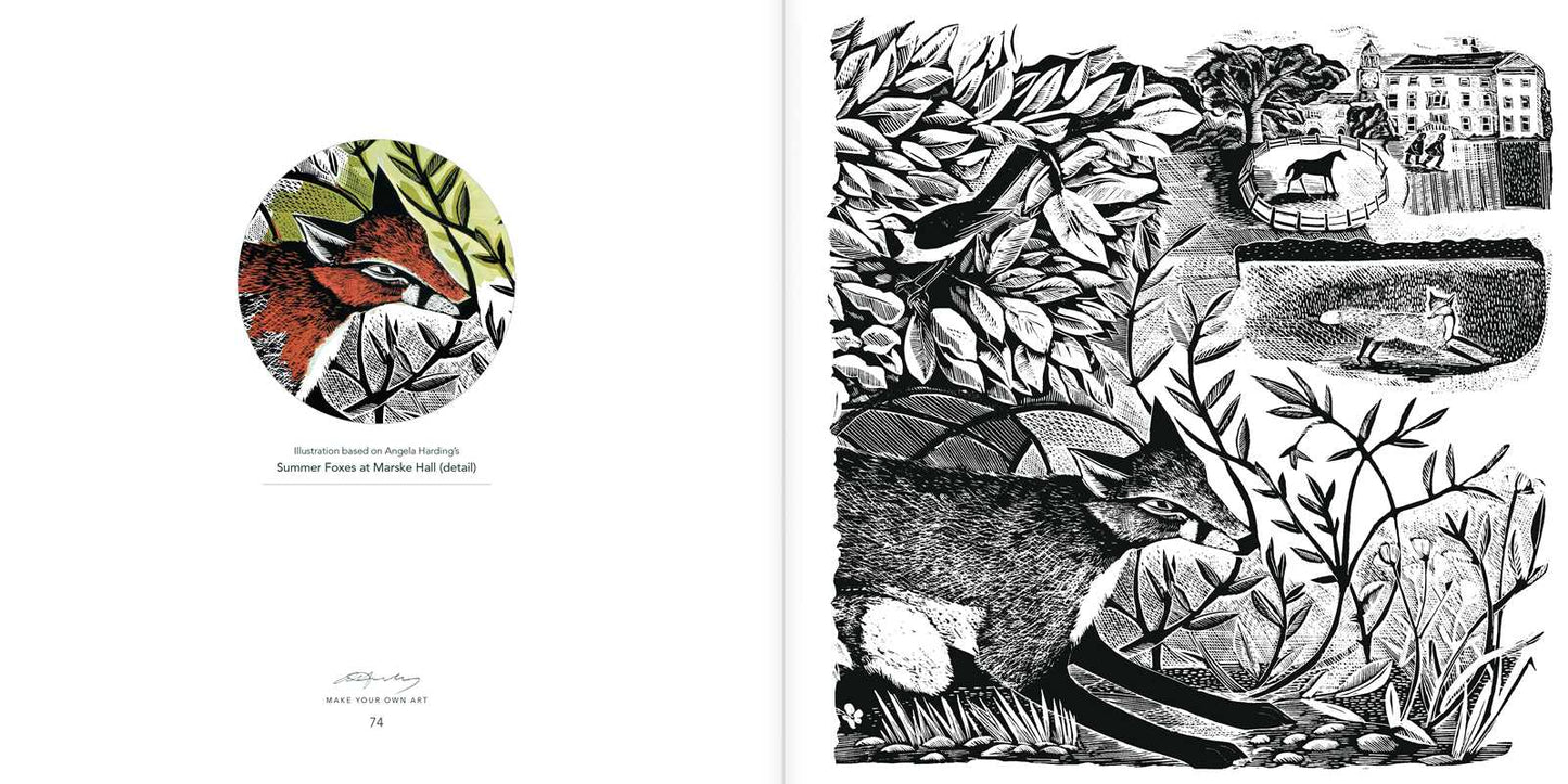 Angela Harding Coloring Book by