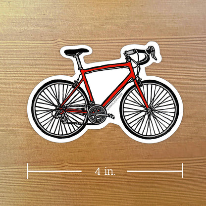 Road Bike STICKER