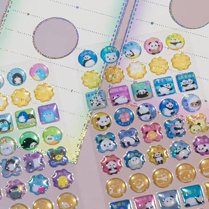3D Reward Jewel Phone Stickers