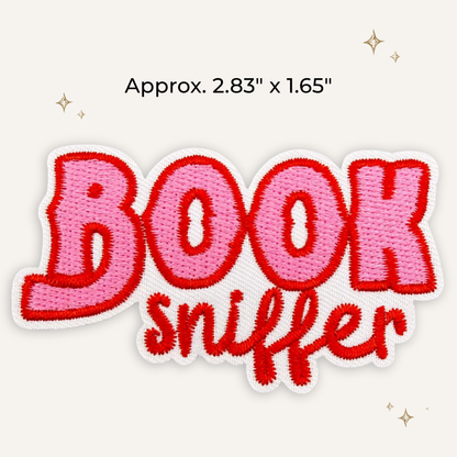 Book Sniffer Embroidered Patch