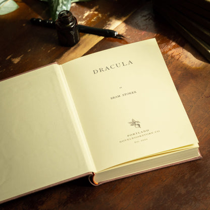 *Dracula by Bram Stoker 1897 Book Journal