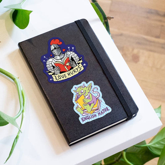 English Major by Apply - Die-Cut Sticker (bookish)