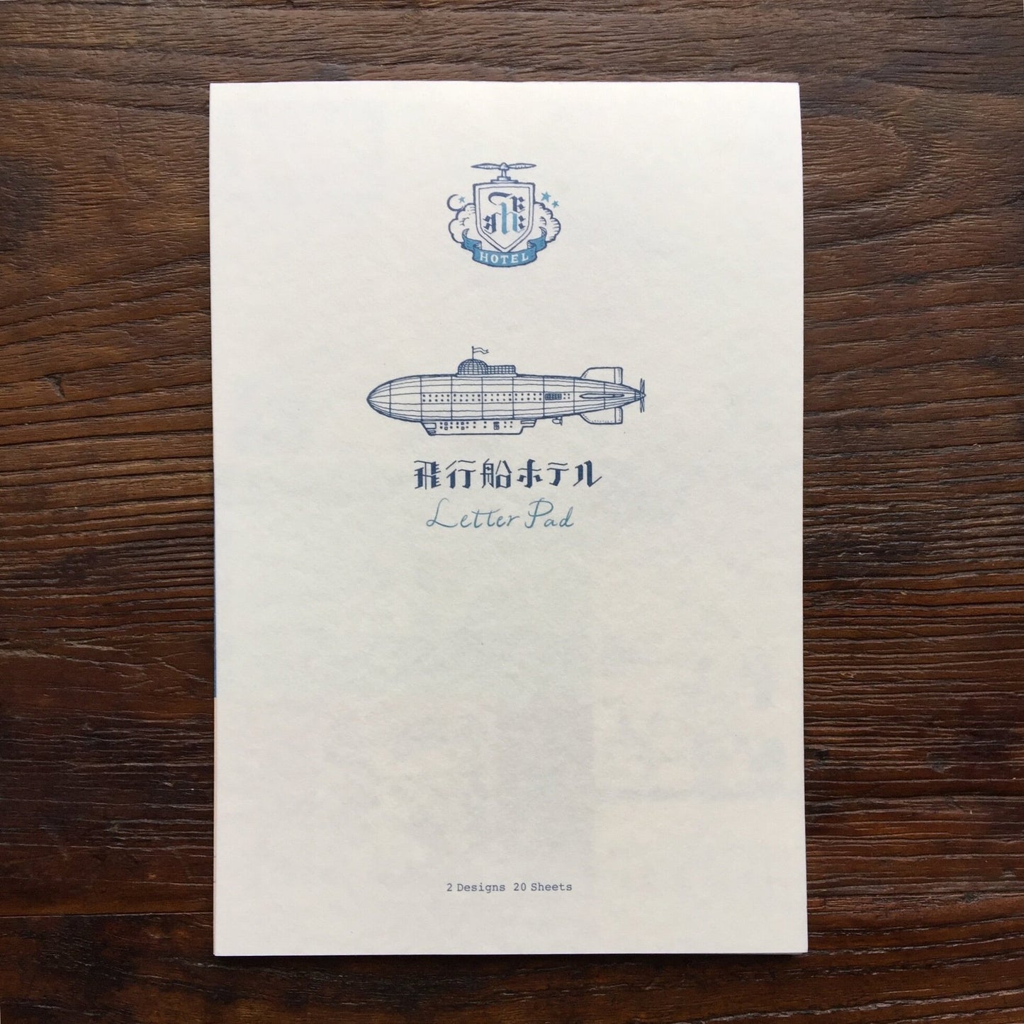 Kyupodo letter pad AIRSHIP HOTEL