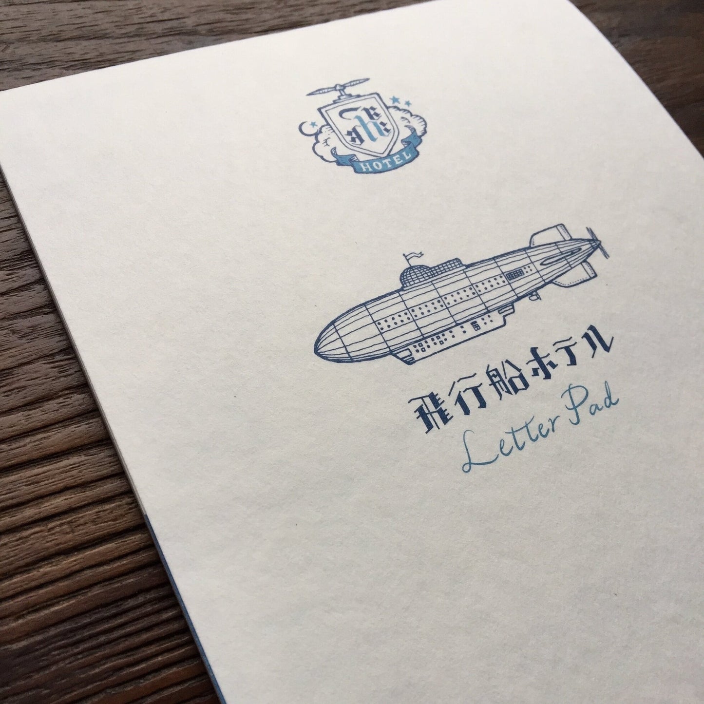 Kyupodo letter pad AIRSHIP HOTEL