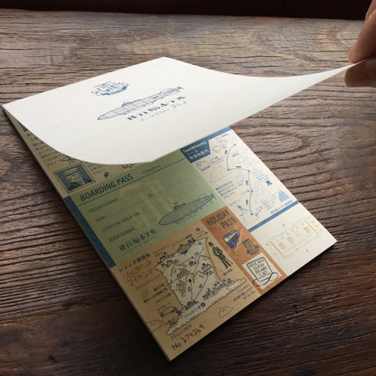 Kyupodo letter pad AIRSHIP HOTEL