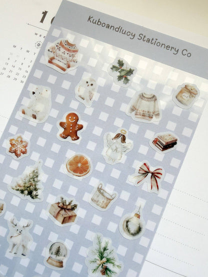 Kuboandlucy Stationery Co | Winter Elements Sticker Sheet