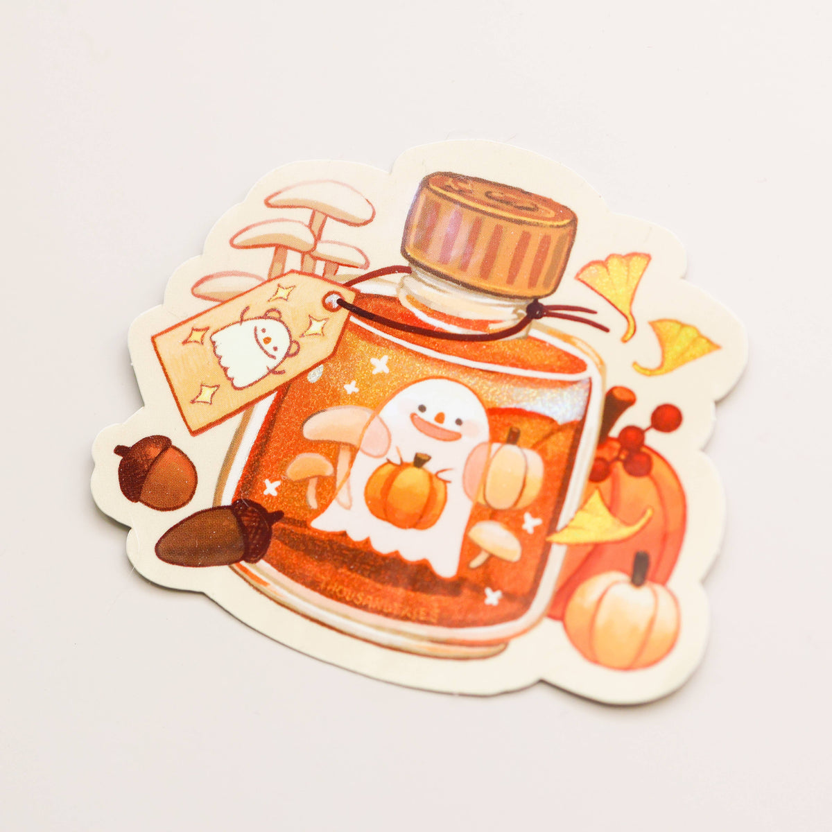 Vinyl Sticker (Holographic) Ink Potion - Autumn Ray