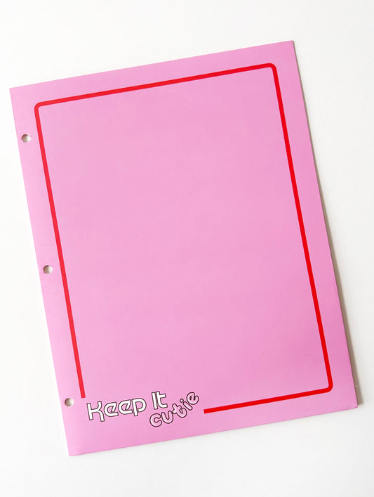 Pocket Folders - Pinstripe Collection