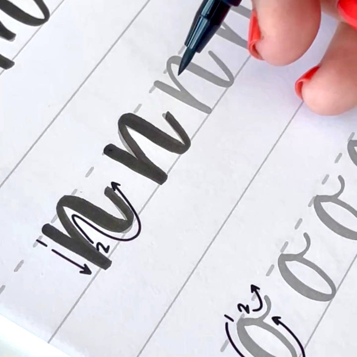 Mindful Lettering for Fun: Plant Edition