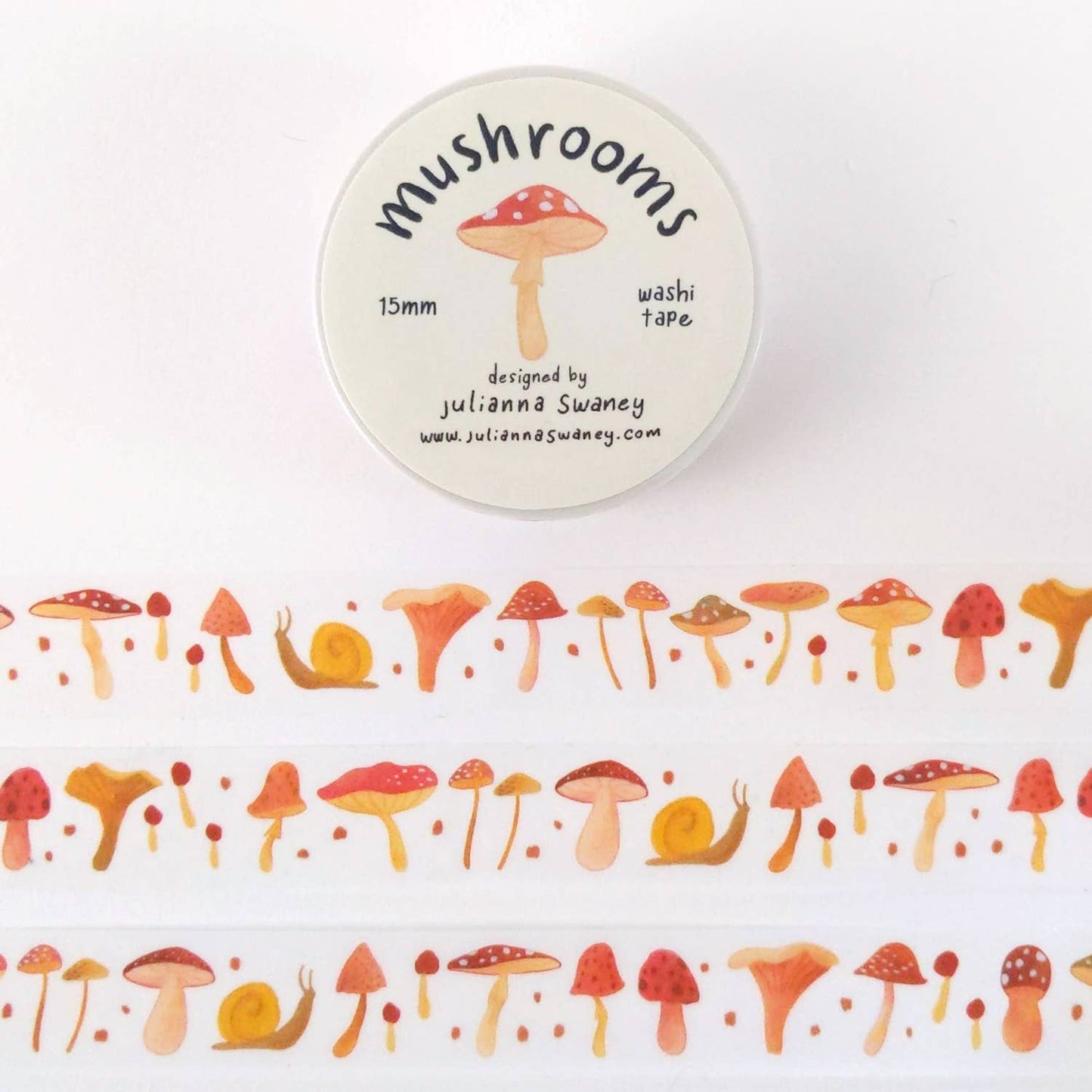 Mushrooms Washi Tape