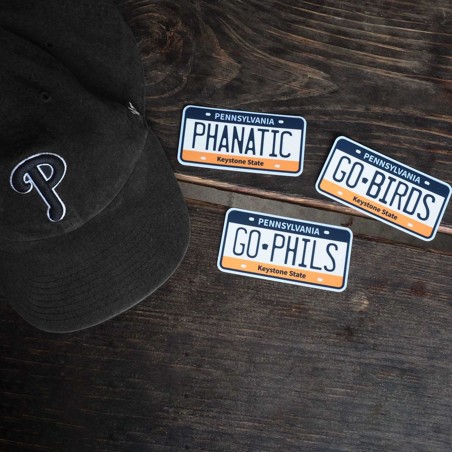 Go Birds Philadelphia Eagles License Plate Sticker