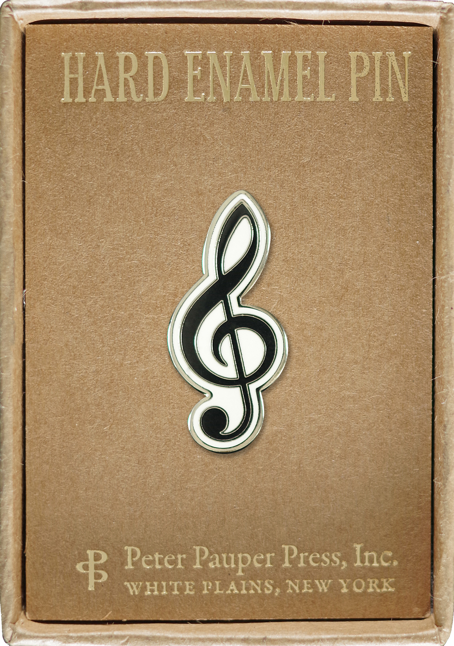 Treble Clef Enamel Pin
