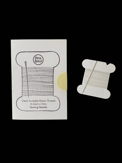 Clear Invisible Nylon Thread for Patch Sewing – 10 meters