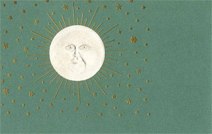 Postcard BR-86 Moon and Stars