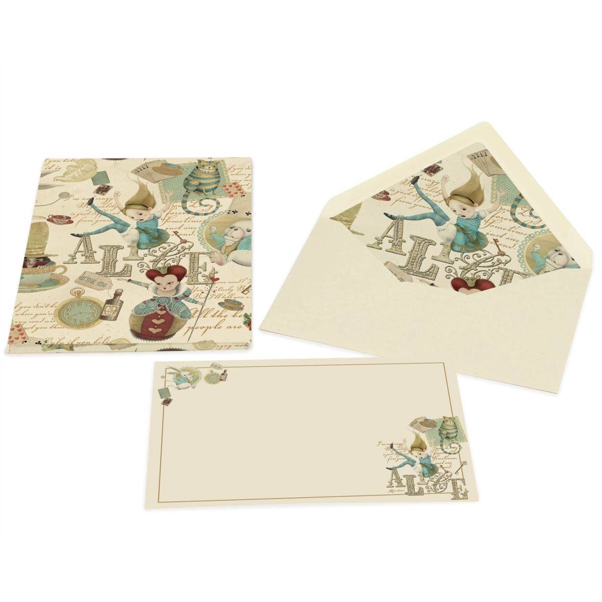 Portfolio Cards Large Size, Note Cards, Italian Stationery