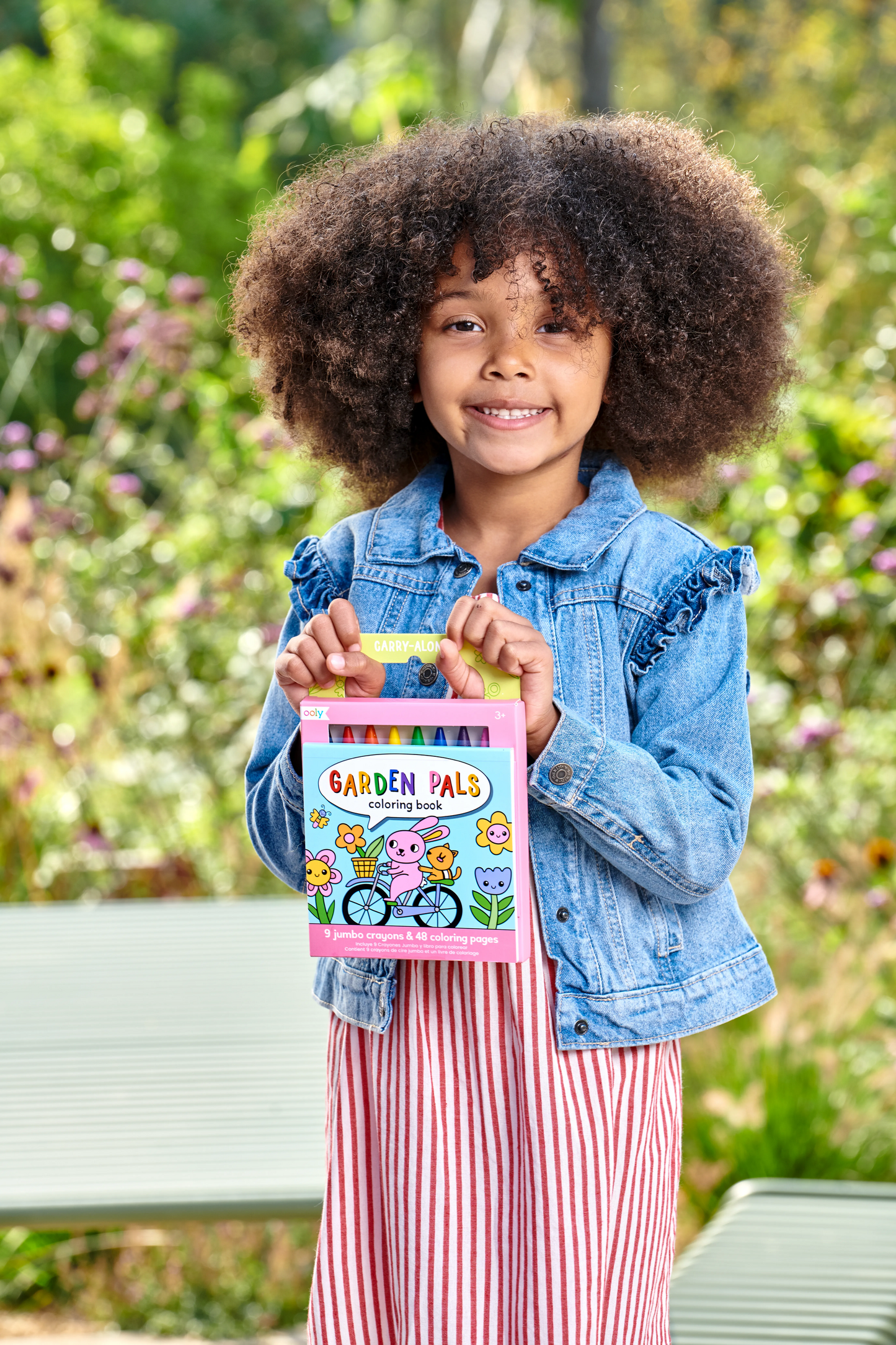 Carry-Along: Coloring Book Set (10 PC) - Garden Pals
