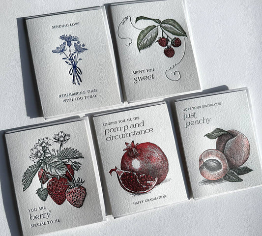 Aren't You Sweet Letterpress Card