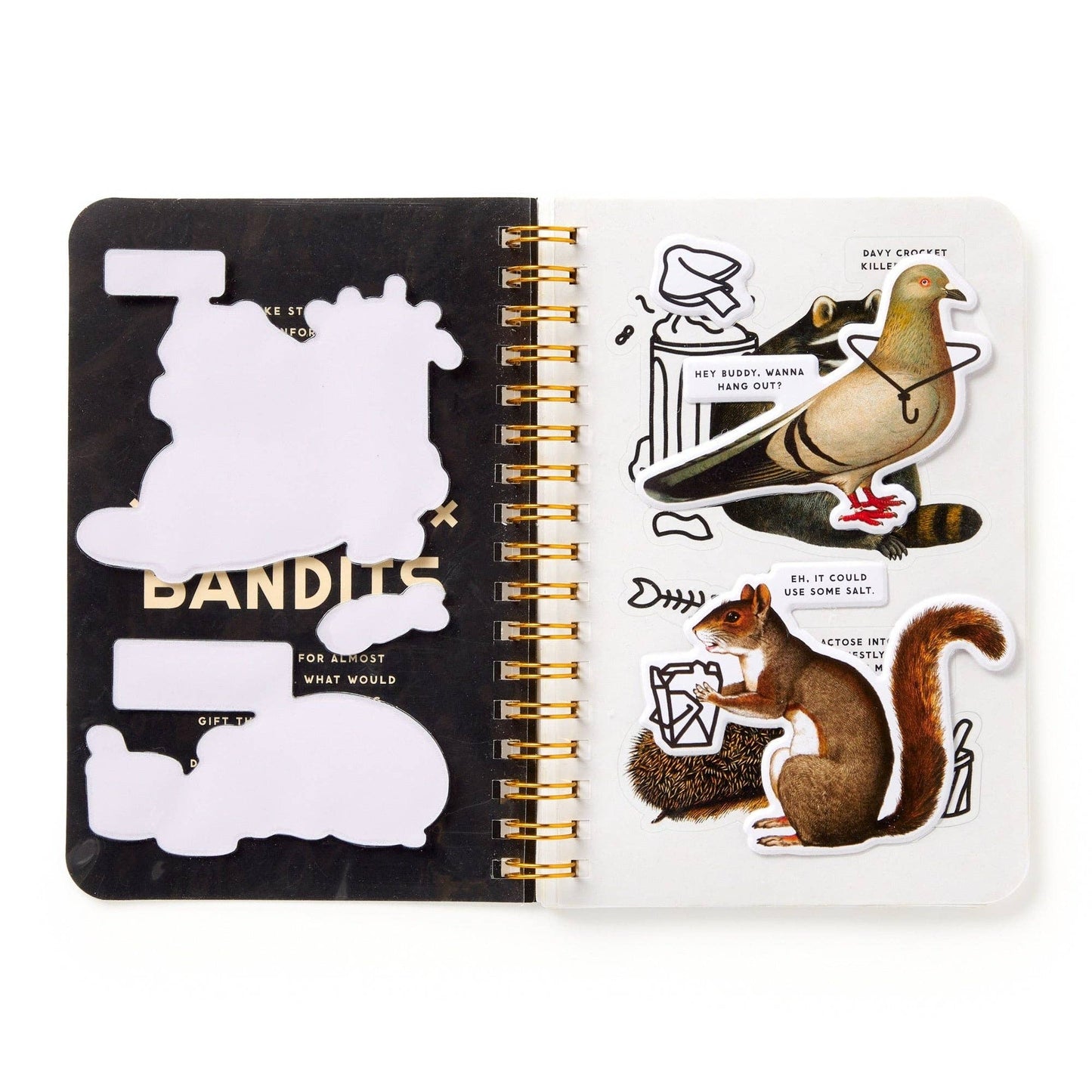 Brass Monkey Trash Bandits Sticker Book