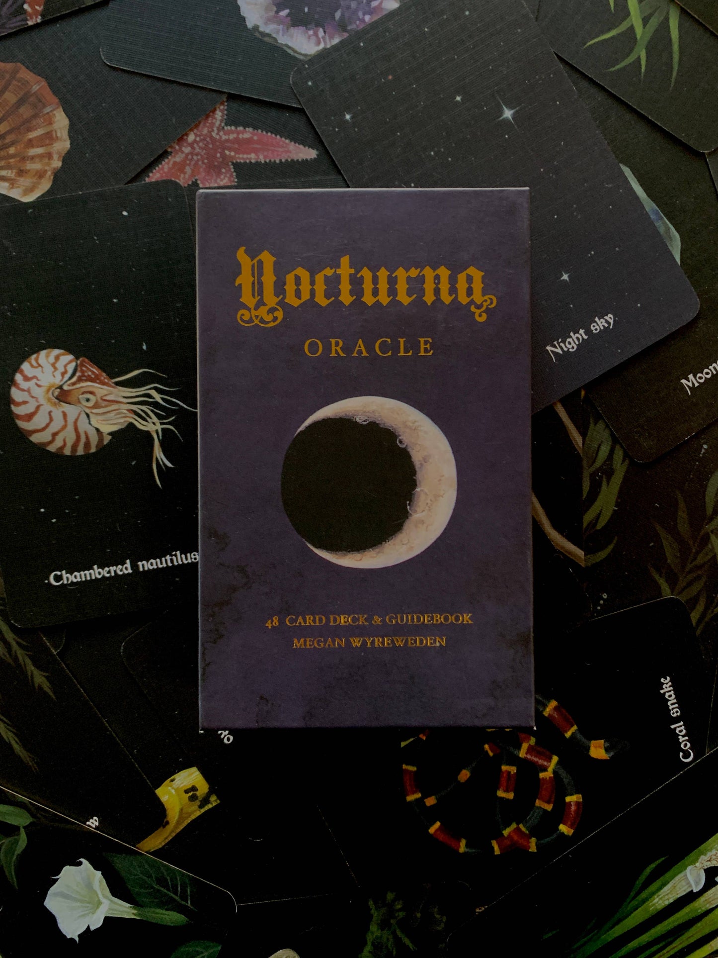 Nocturna oracle deck - 48 card deck with guidebook