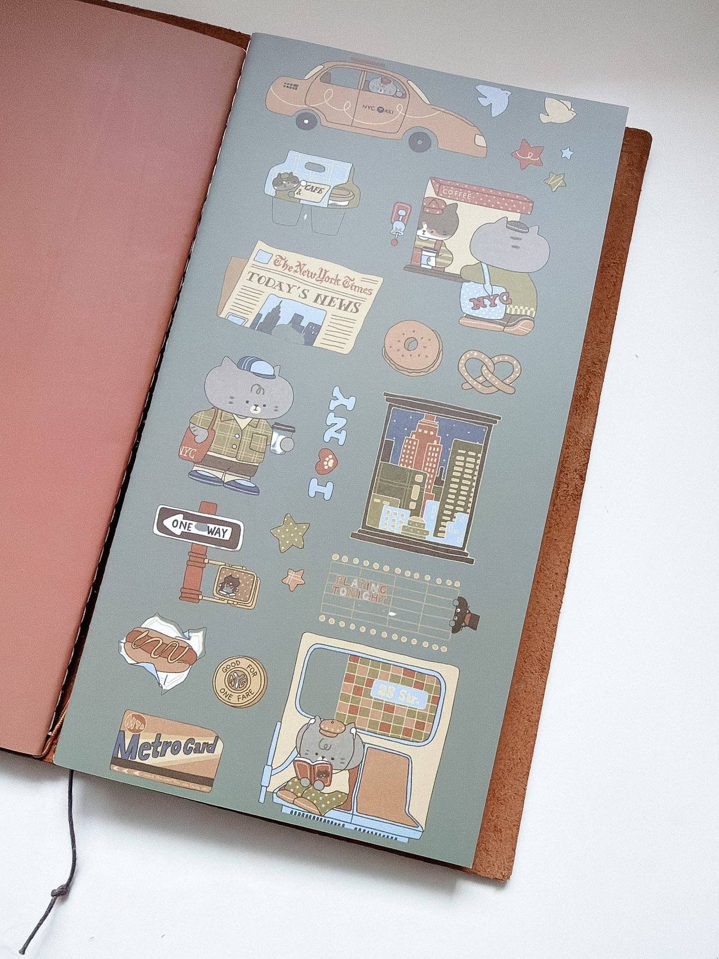 Kuboandlucy x Idiot Sandwich | Standard TN Notebook | New York City