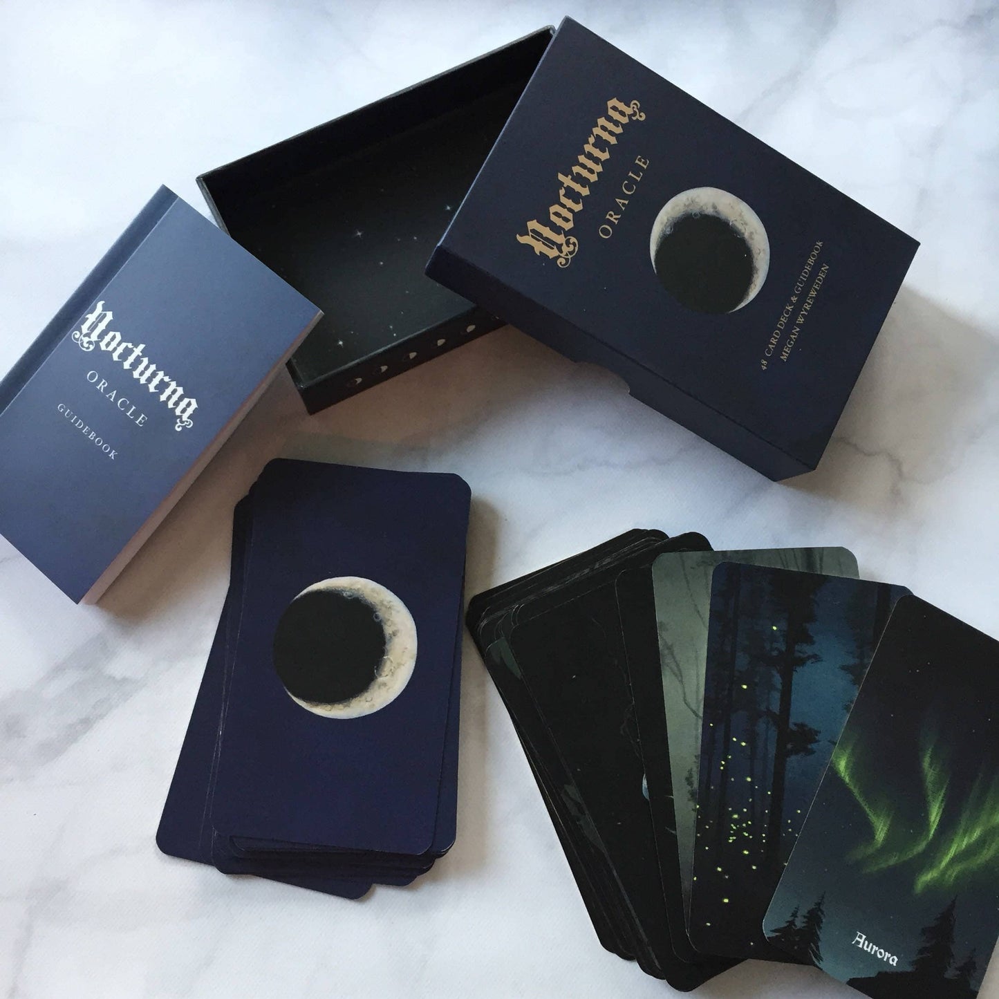 Nocturna oracle deck - 48 card deck with guidebook