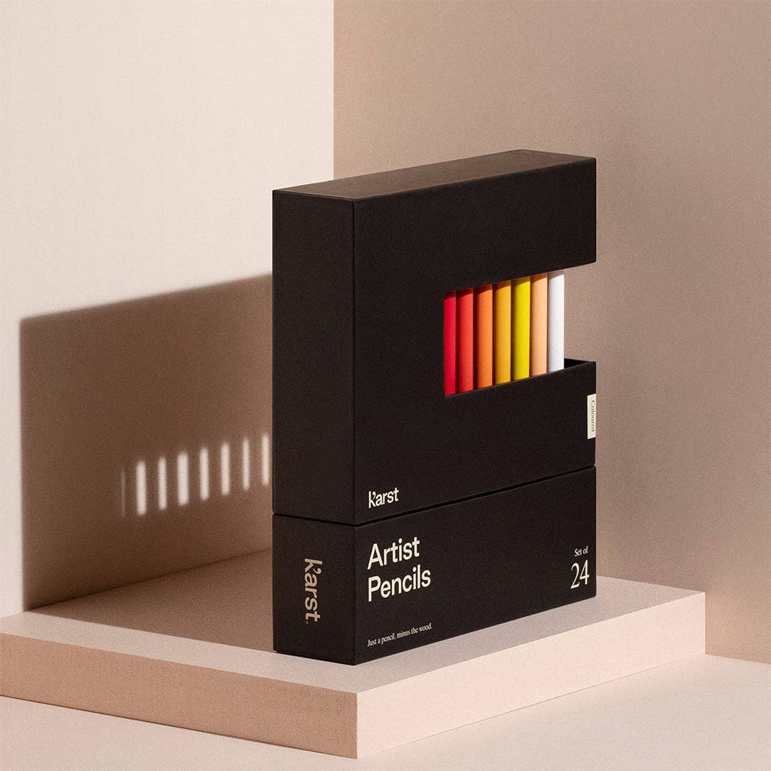 Karst - Woodless Artist Pencils - Set of 24