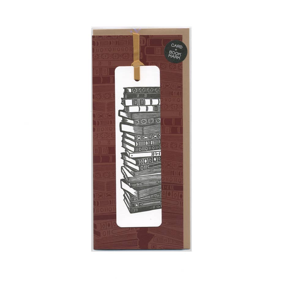 Bookmark Card - BOOK STACK