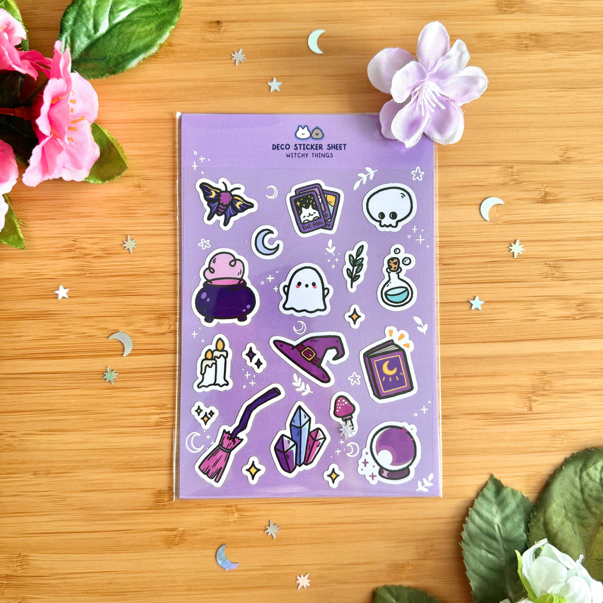 Witchy Things Deco Sticker Sheet