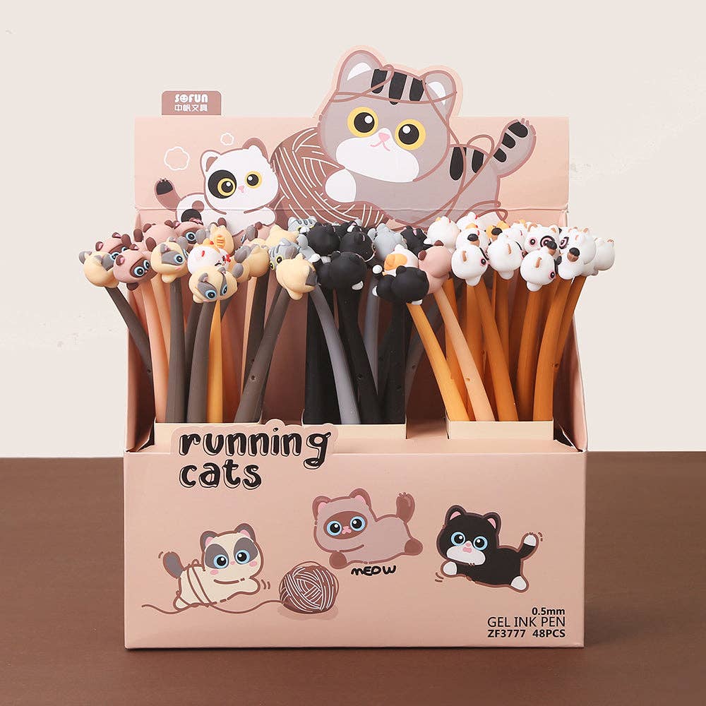 RUNNING CAT GEL PEN