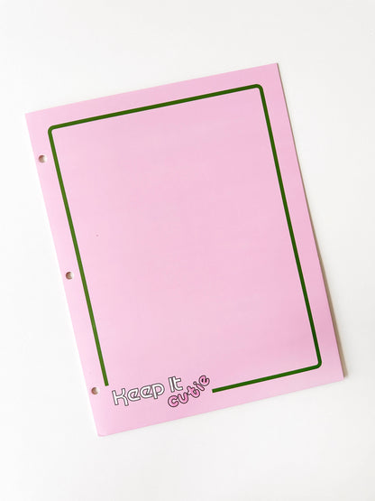 Pocket Folders - Pinstripe Collection