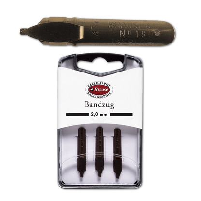 Brause Calligraphy Nib - Bandzug - 7 Sizes