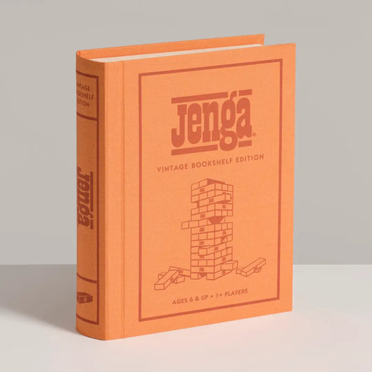 Jenga Vintage Bookshelf Edition