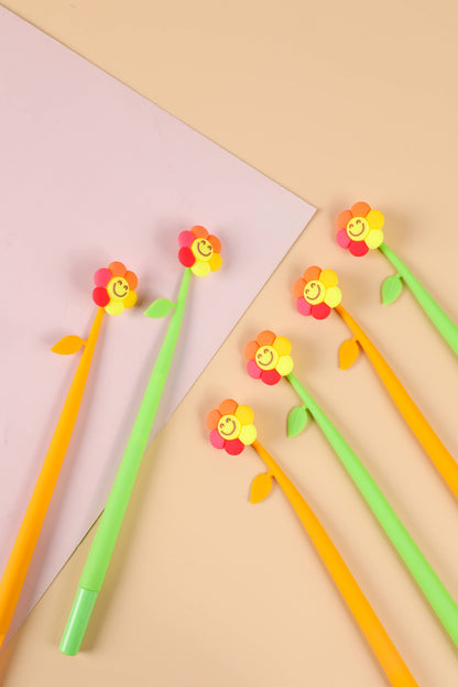 Happy Flower Wiggle Gel Pen
