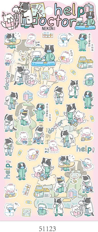 BADGER DOCTOR STICKERS