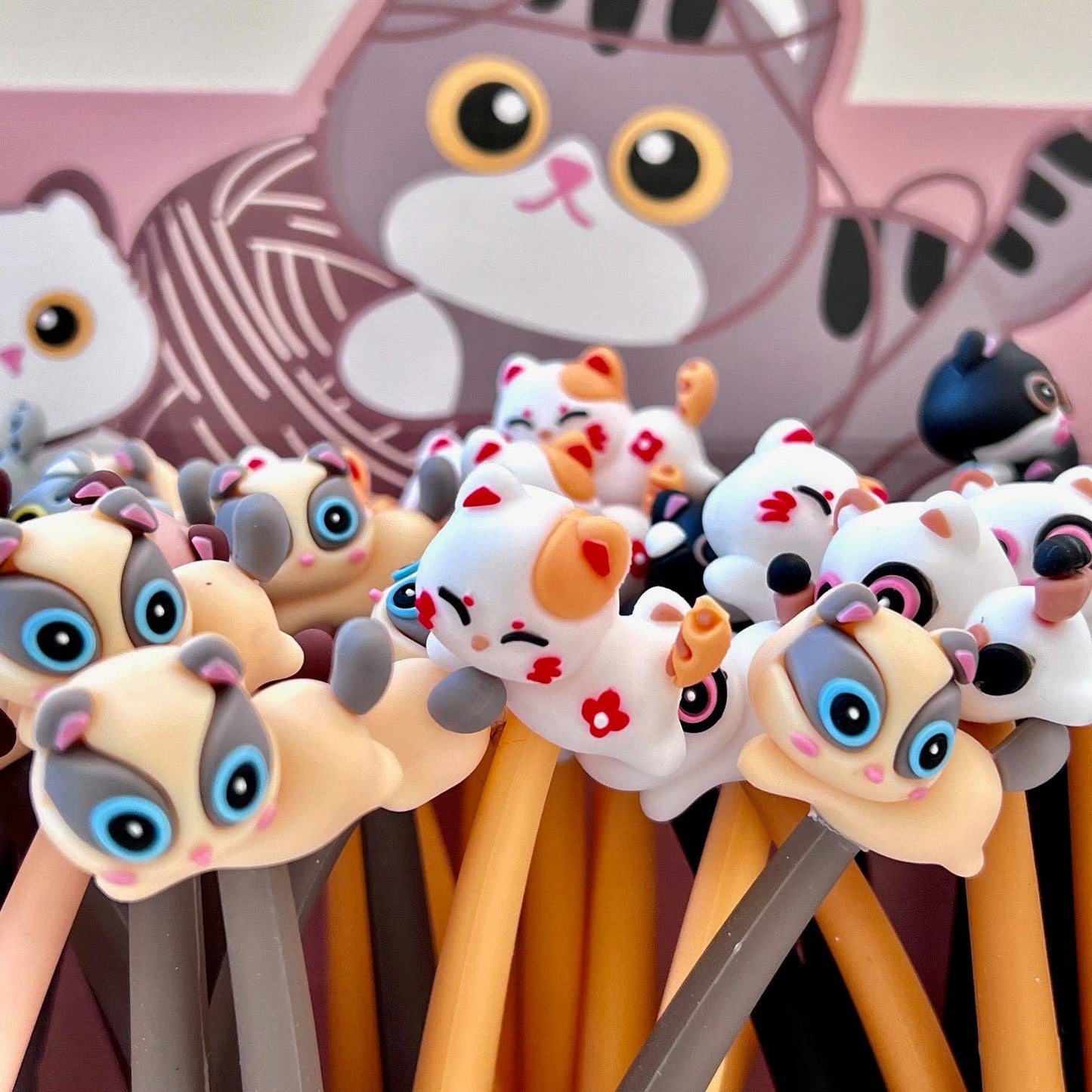 RUNNING CAT GEL PEN