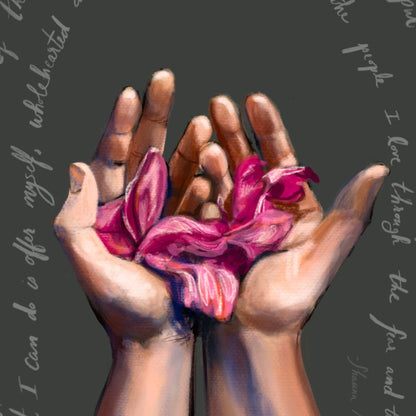 Broken Pieces — Sympathy Card
