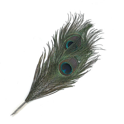 Genuine Peacock Quill Pen-Nib and Ballpoint-Bulk