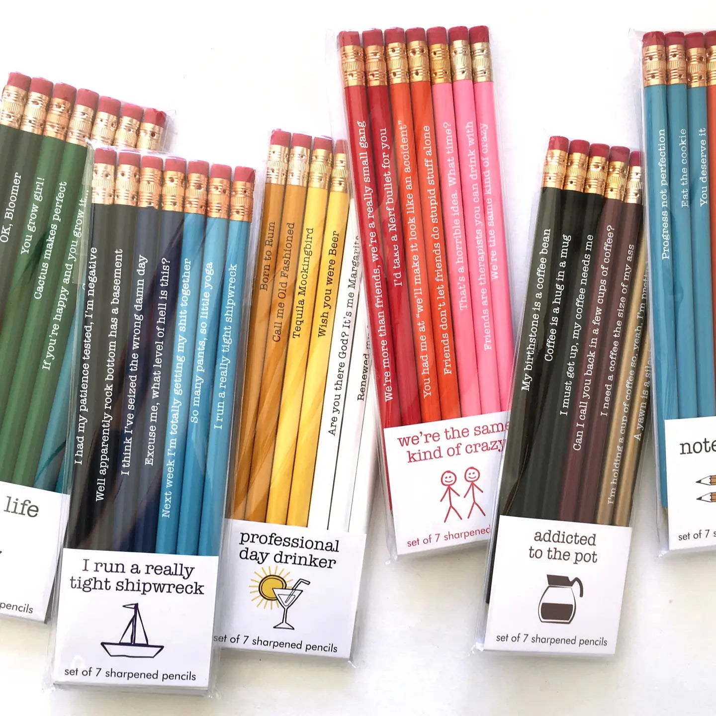 Note To Self Pencil Set