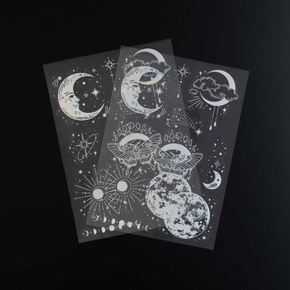 Lunar Veil Sticker Set
