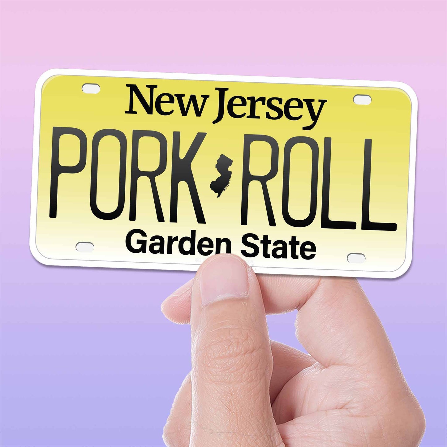 Pork Roll NJ Bumper Sticker