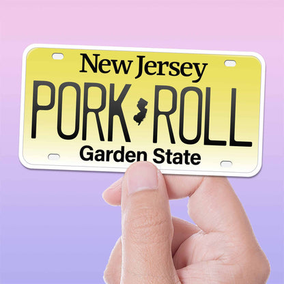 Pork Roll NJ Bumper Sticker