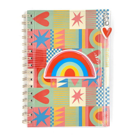 Keep It Together Pencil Pouch Journal - Geo Love