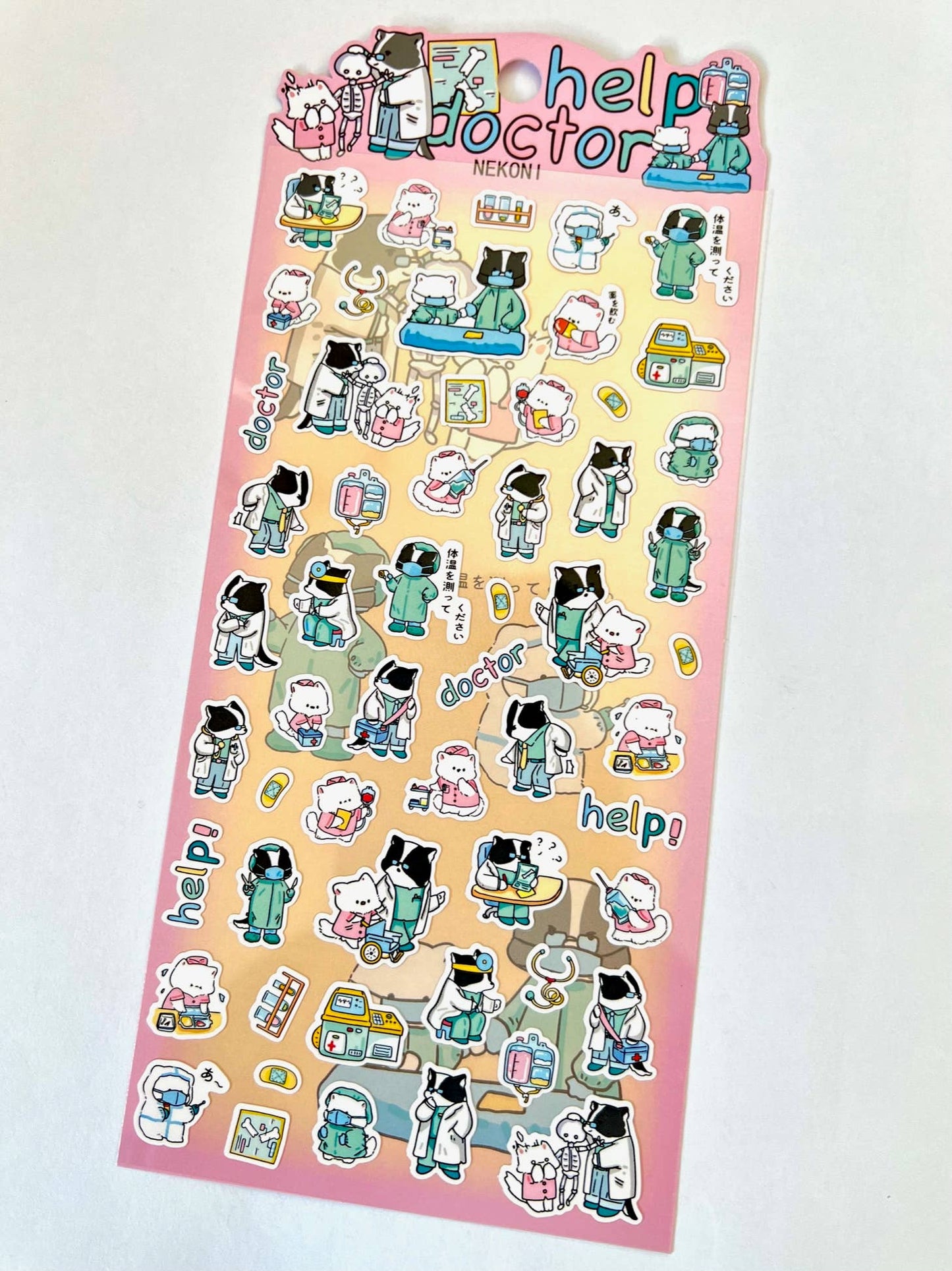 BADGER DOCTOR STICKERS