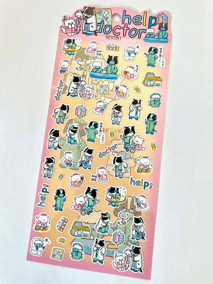 BADGER DOCTOR STICKERS