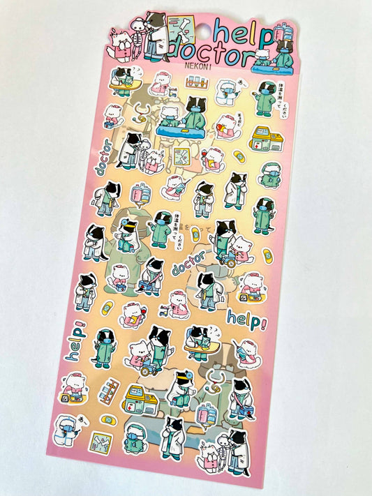 BADGER DOCTOR STICKERS