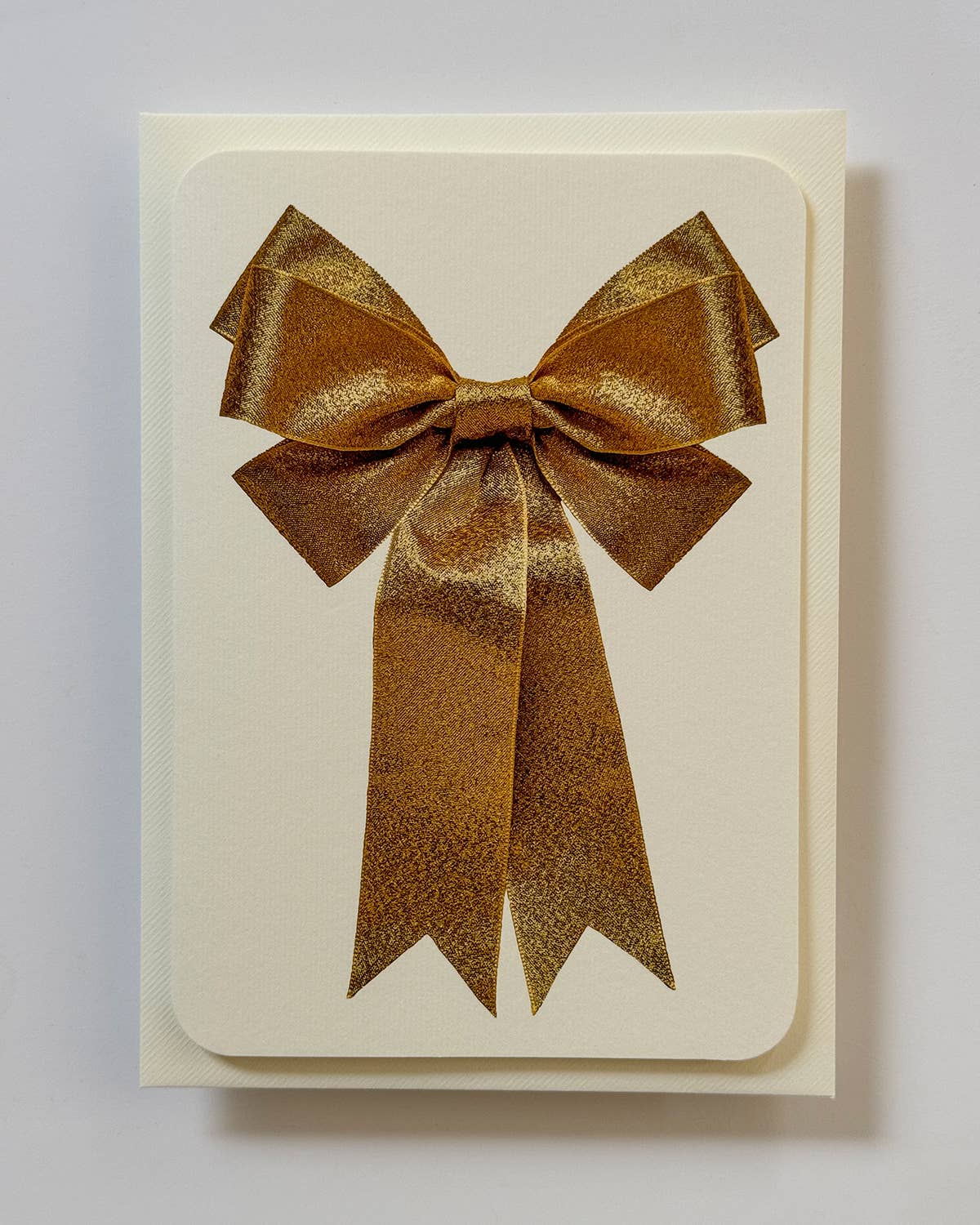 Gold Bow Greeting Card | Birthday Card | Luxury Cards