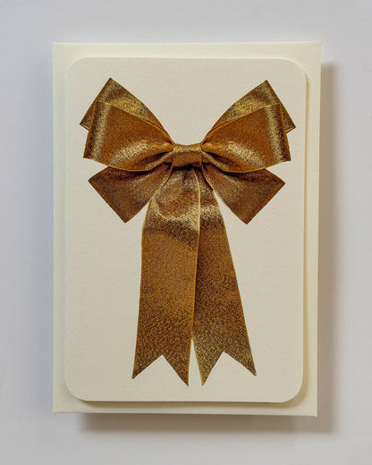 Gold Bow Greeting Card | Birthday Card | Luxury Cards