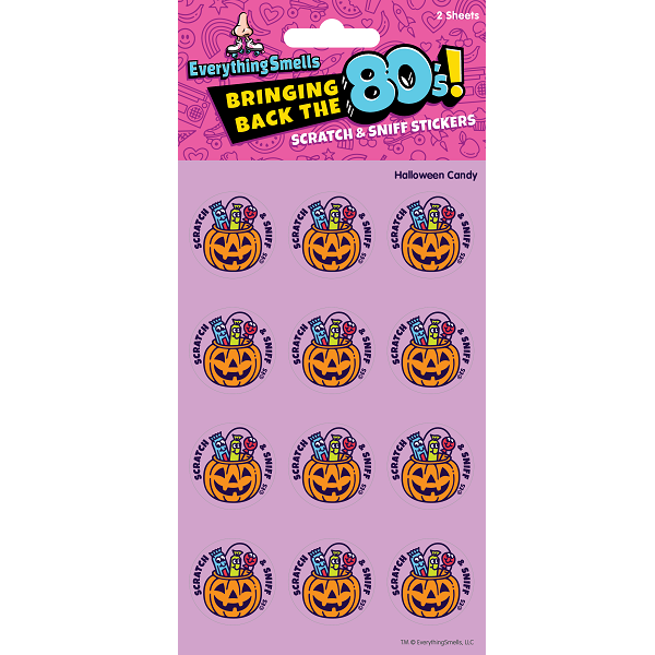 Halloween Candy EverythingSmells Scratch & Sniff Stickers
