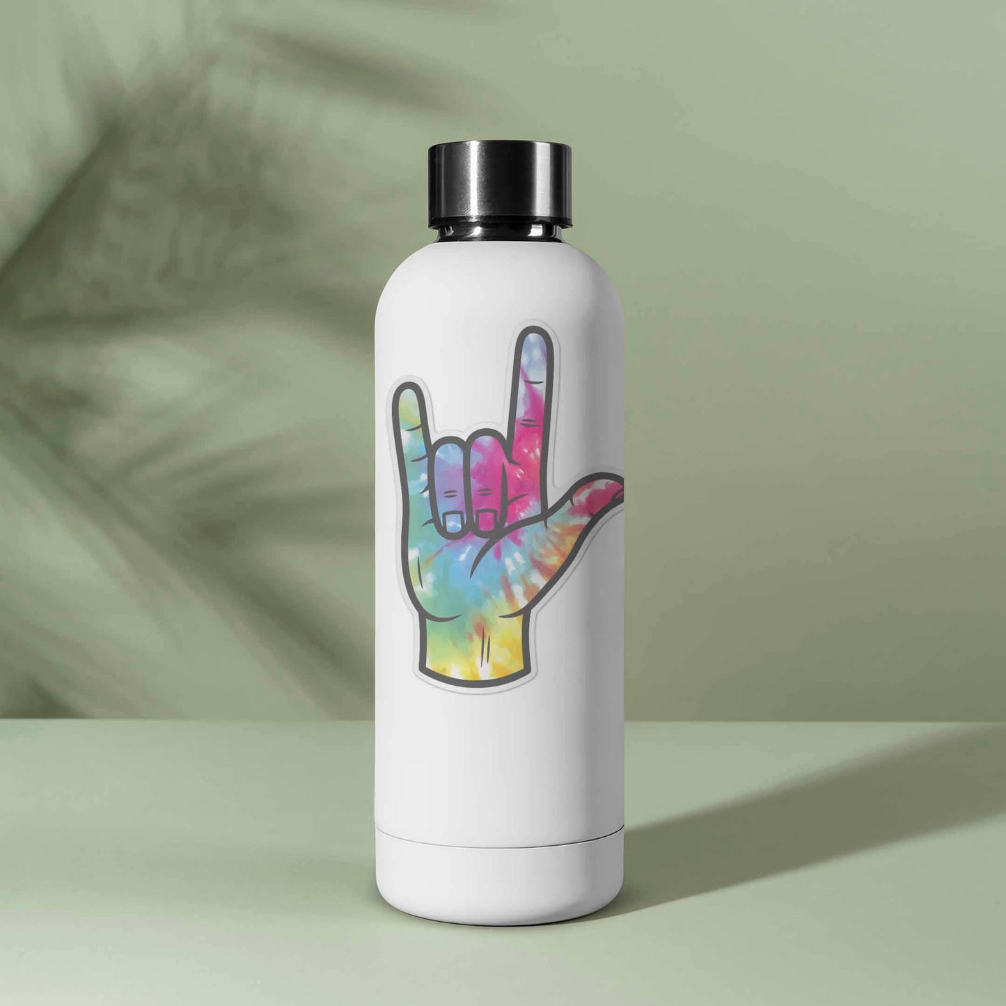 Tie Dye I Love You Sticker