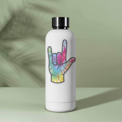 Tie Dye I Love You Sticker